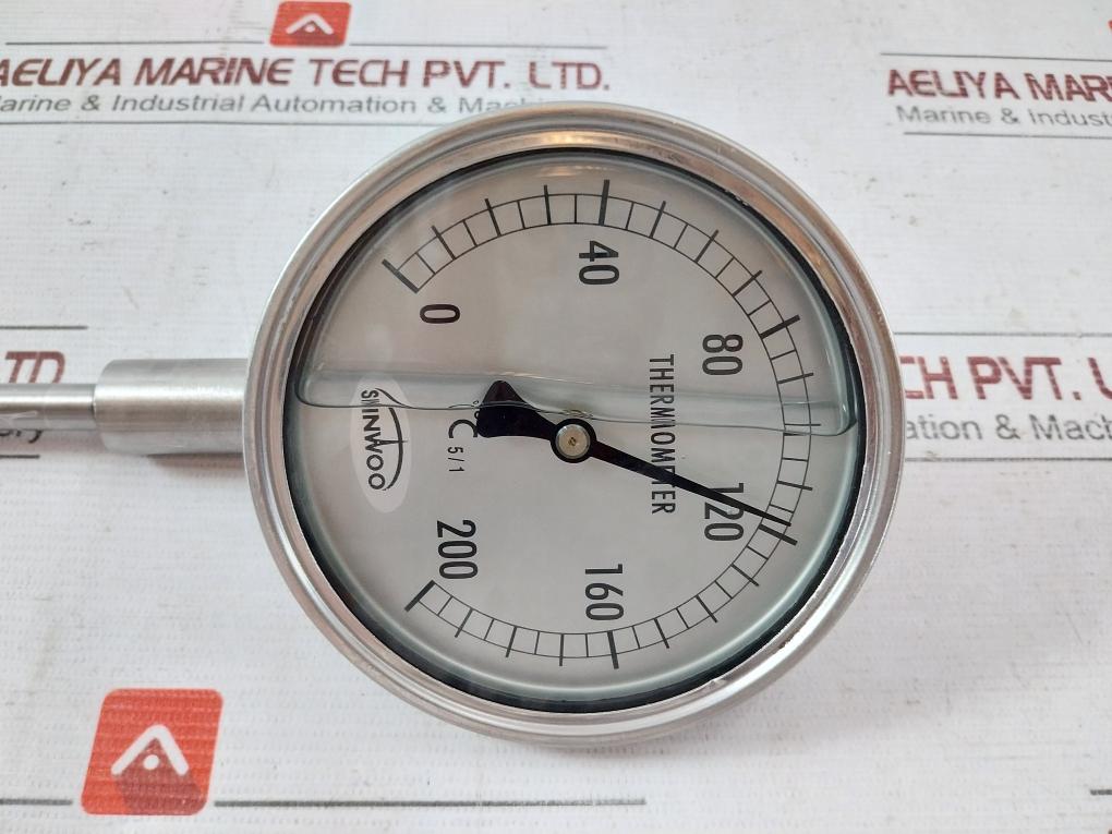 Sinwoo 0-200°C Thermometer 137.Mm 5/1