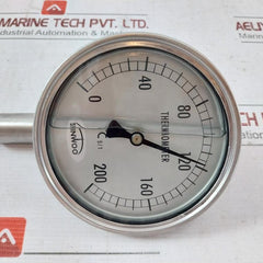 Sinwoo 0-200°C Thermometer 137.Mm 5/1