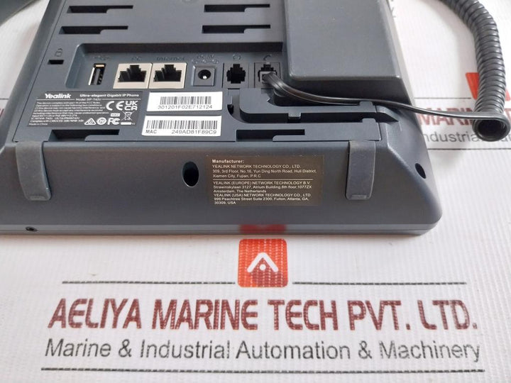 Sip-t42U-Ultra-elegant-Gigabit-Ip-Phone-Set-100-240V-50-60Hz-0-2A-2M-By-Yealink-208414-16