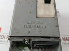 Sipart Controller 6Dr2001-1 Siemens Ac 220/240V