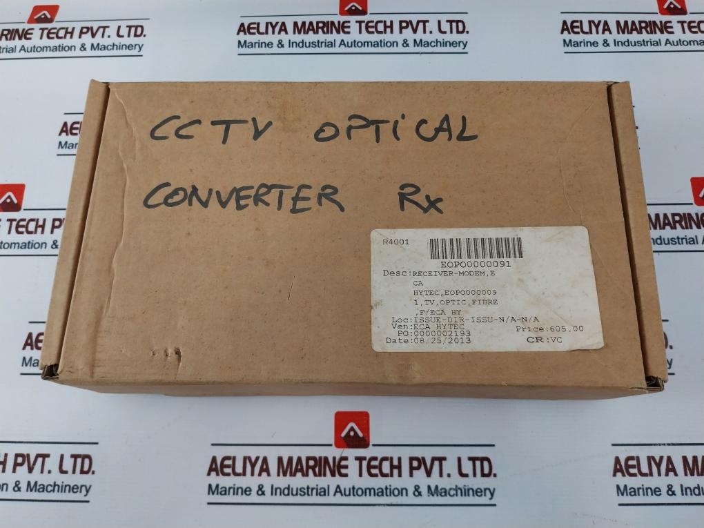 Siqura Vbs 2010 Rx Cctv Optical Converter Receiver-modem