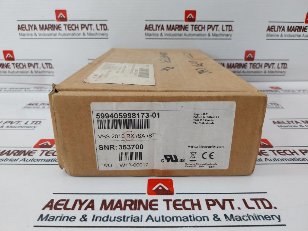 Siqura Vbs 2010 Rx Cctv Optical Converter Receiver-modem - Aeliya Marine Tech