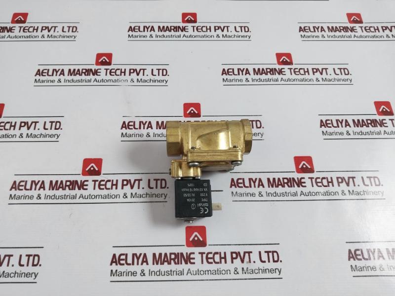 Sirai Z610A Solenoid Valve For Hoonved Brass 50/60Hz V 230 Compact Coil Type Ser