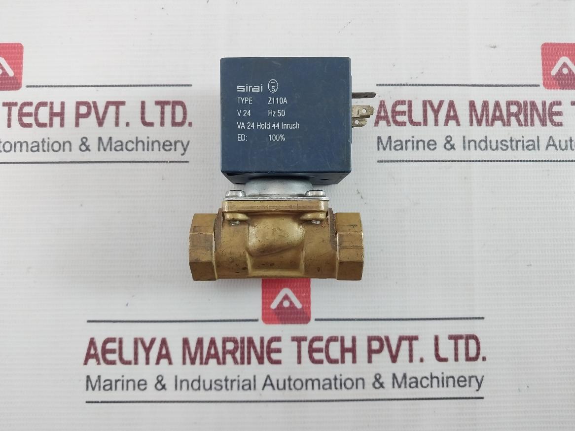 Sirai Z110A Solenoid Valve V24 Hz50 100% L133B02 9A