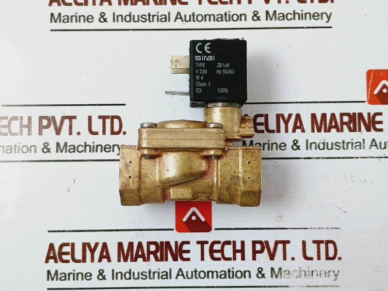 Sirai ZB10A Solenoid Valve L182V01 V 230 HZ 50/60 Class F 0.35 to 12 BAR