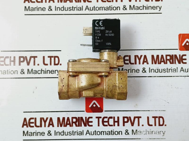 Sirai ZB10A Solenoid Valve L182V01 V 230 HZ 50/60 Class F 0.35 to 12 BAR