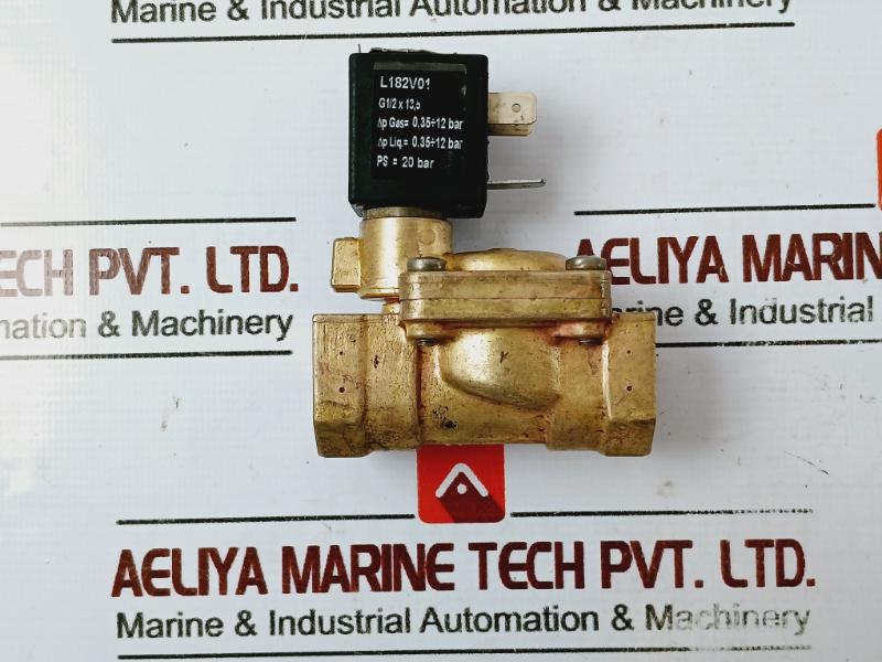 Sirai ZB10A Solenoid Valve L182V01 V 230 HZ 50/60 Class F 0.35 to 12 BAR