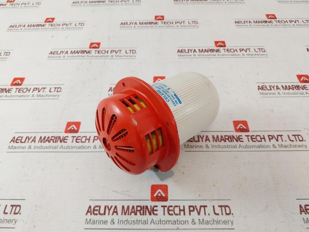 Sirena Celere Electro-mechanical Siren 230V 50/60Hz 140W, On 1Min / Off 10Min