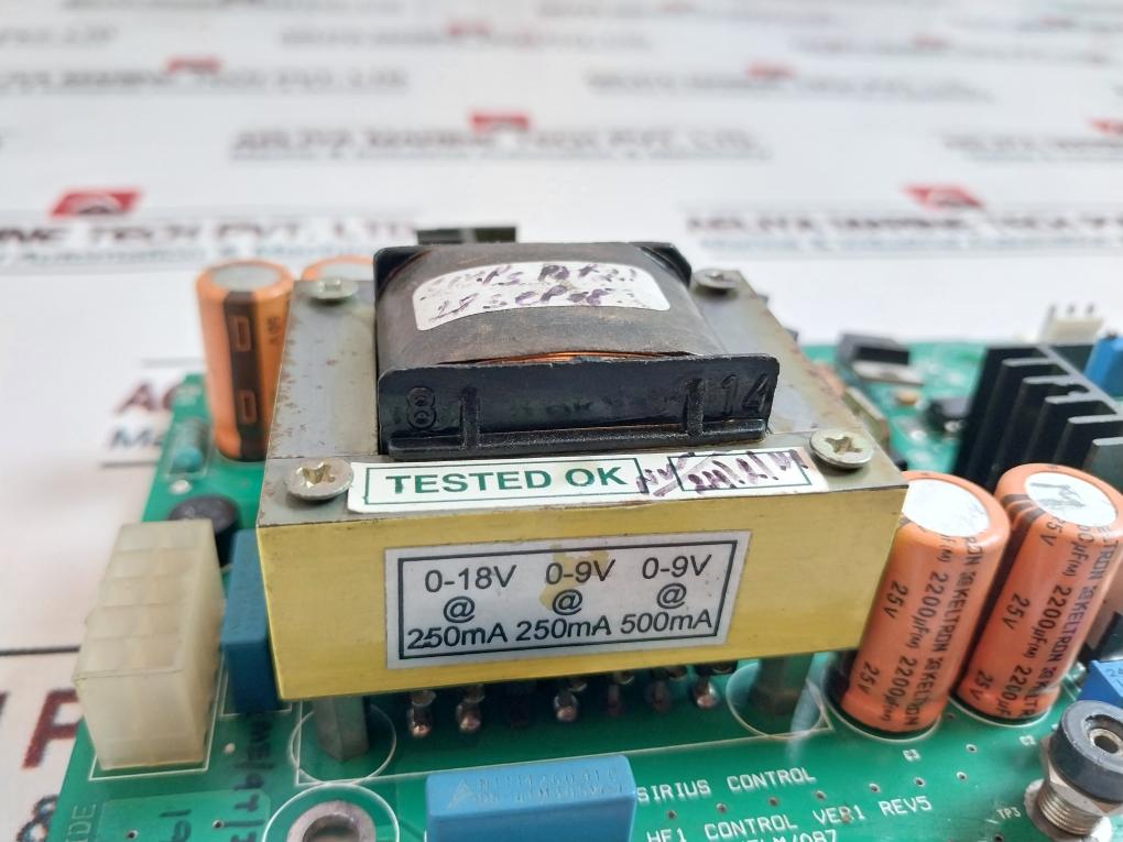 Sirius Control Hf 14021303 Printed Circuit Board 246132A