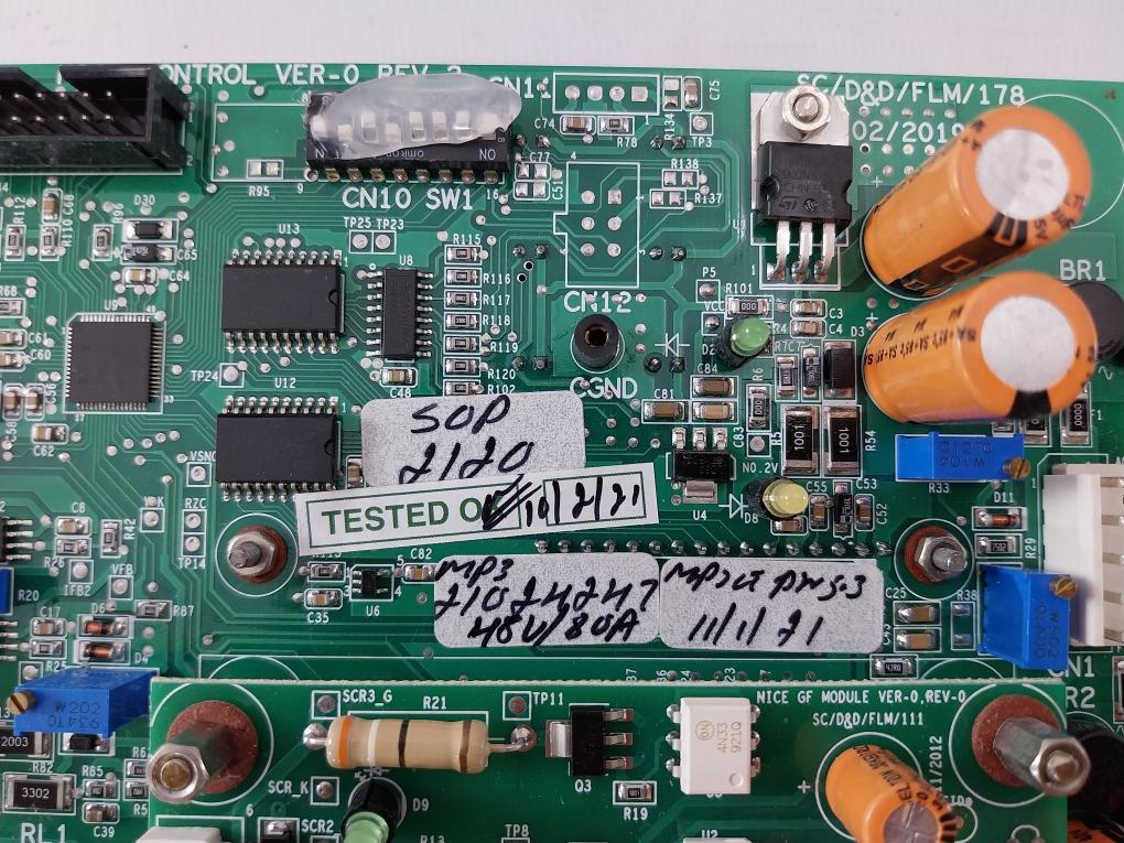 Sirius Control MP3 Main Printed Circuit Board 110084367