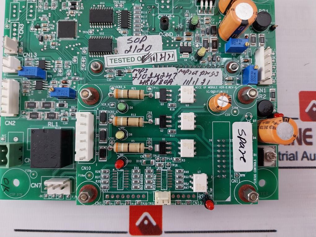 Sirius Control MP3 Main Printed Circuit Board 110084367