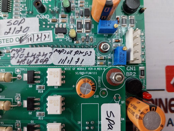 Sirius Control MP3 Main Printed Circuit Board 110084367