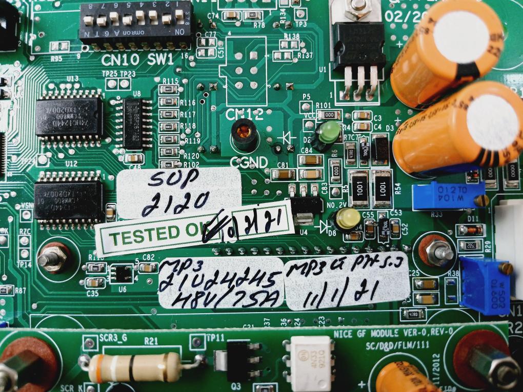 Sirius Control Nice Control Ver-0,Rev-0 Sc/D&D/Flm/111 Nice Gf Module