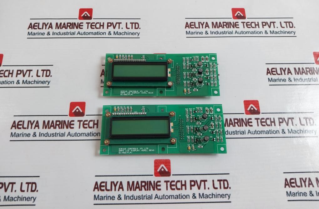 Sirius Controls SC/D&D/FLM SMPS LCD Display Ver2, Rev0