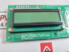 Sirius Controls SC/D&D/FLM SMPS LCD Display Ver2, Rev0