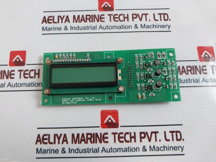 Sirius Controls SC/D&D/FLM SMPS LCD Display Ver2, Rev0