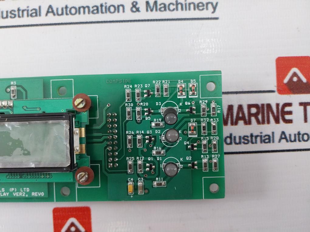 Sirius Controls SMPS LCD Display Board VER2, REV0 SC/D&D/FLM
