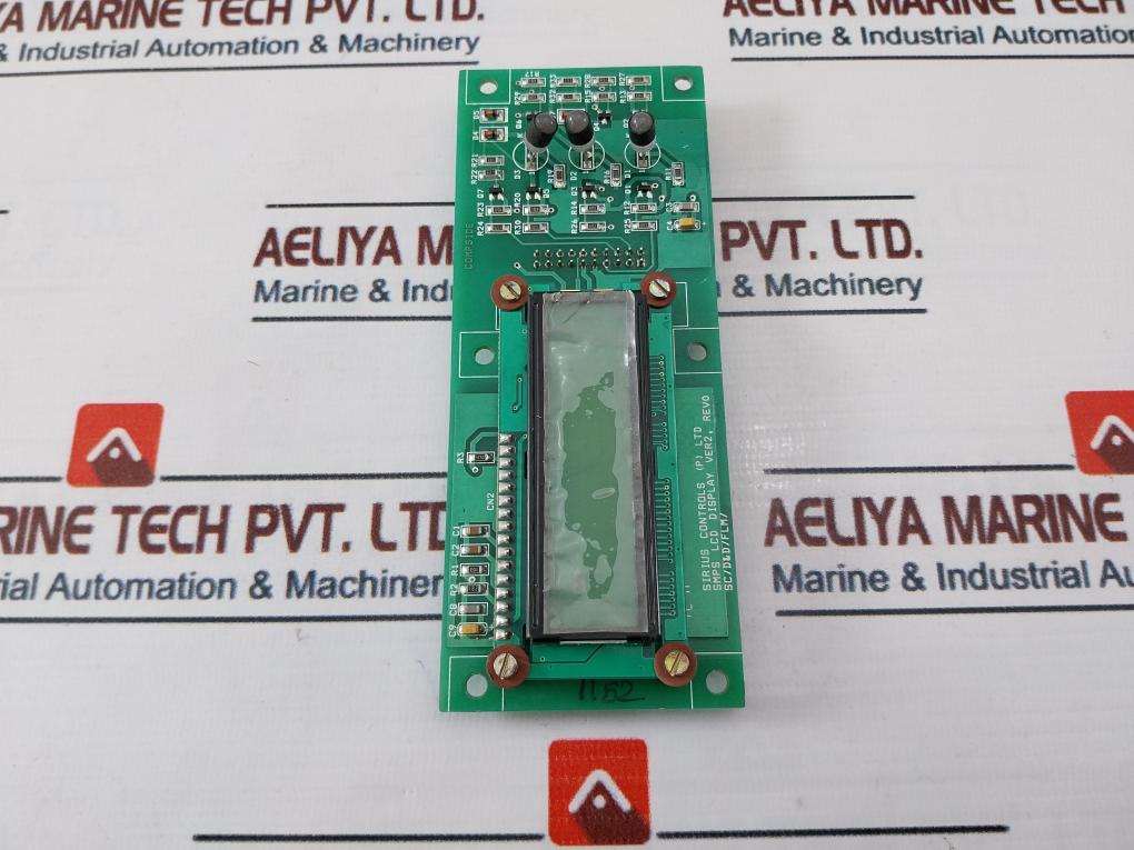 Sirius Controls SMPS LCD Display Board VER2, REV0 SC/D&D/FLM