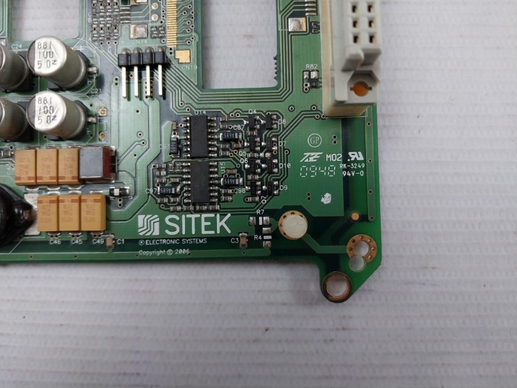 Sitek Tst01 09.06 Printed Circuit Board Rk-3249 94V-0