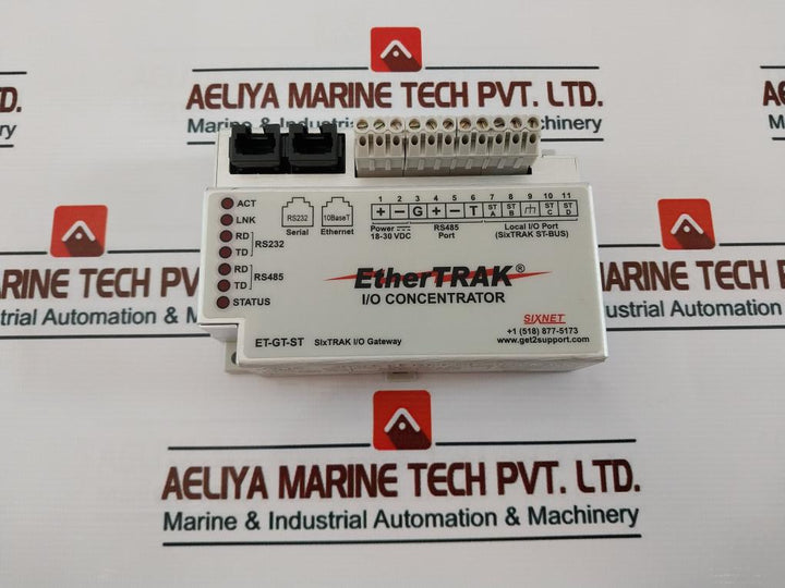 Sixnet Et-gt-st-2 I/O Concentrator Six Trak I/O Gateway 18-30Vdc