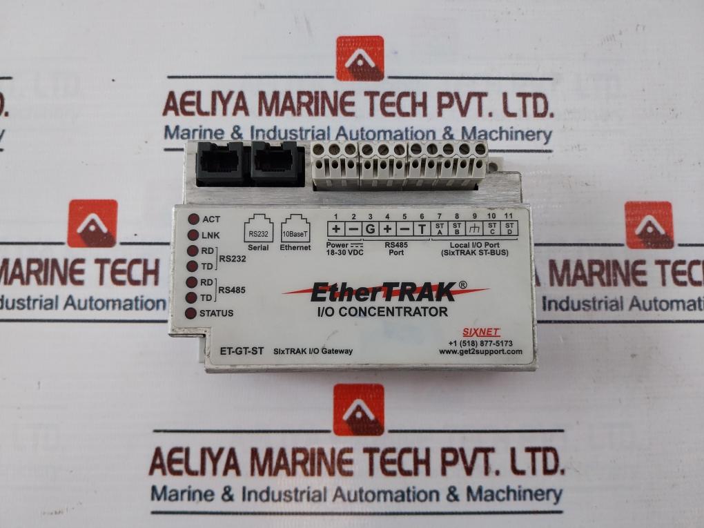 Sixnet Et-gt-st Ethernet I/O Gateway 18-30Vdc