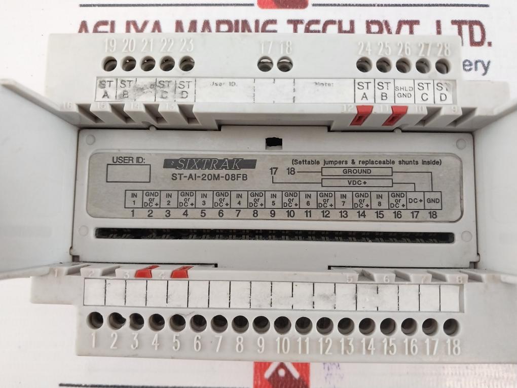 Sixnet Sixtrak St-ai-20M-08Fb Input Output Module