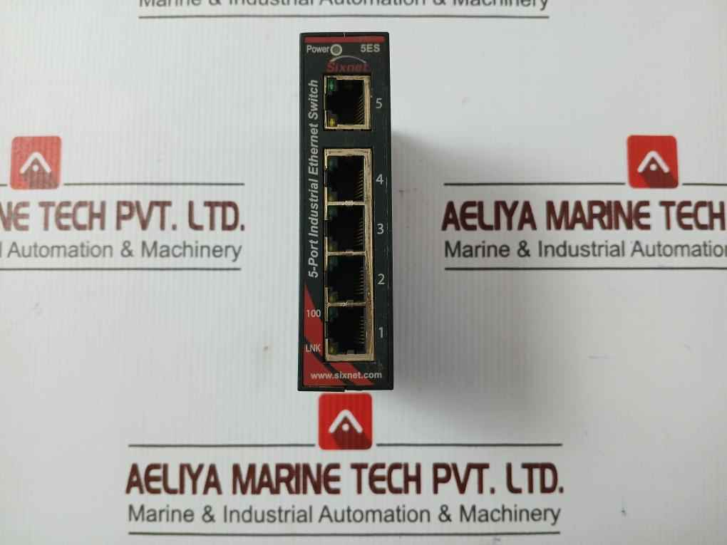 Sixnet Sl-5Es-1 5-port Industrial Ethernet Switch 30V Dc