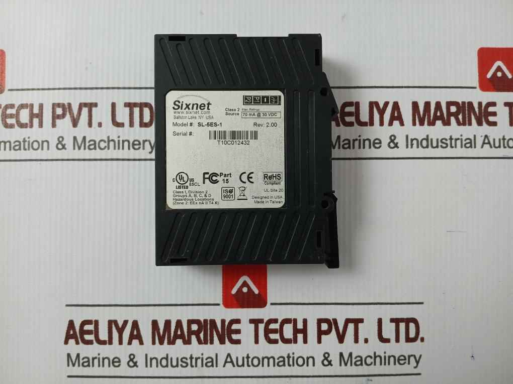 Sixnet Sl-5Es-1 5-port Industrial Ethernet Switch 30V Dc