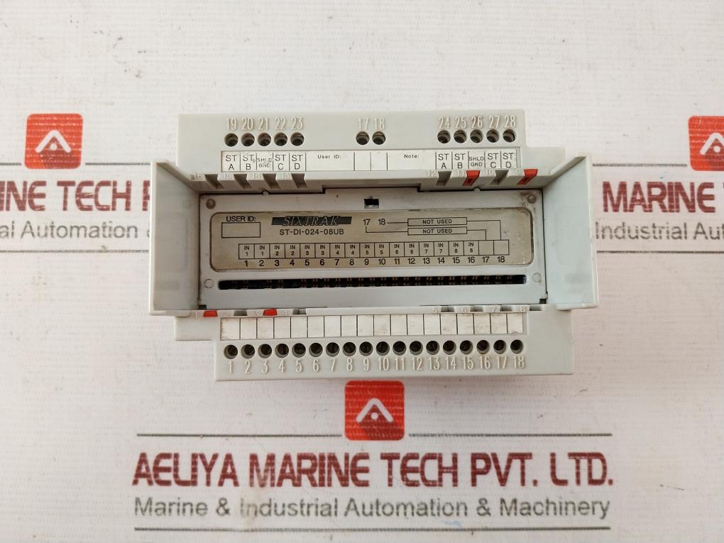 Sixnet St-di-024-08 Input Module Rev: 1.00, 005 (30Vdc 8Ma)