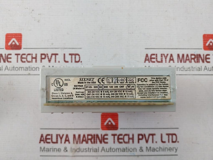 Sixnet St-di-024-08 Input Module Rev: 1.00, 005 (30Vdc 8Ma)