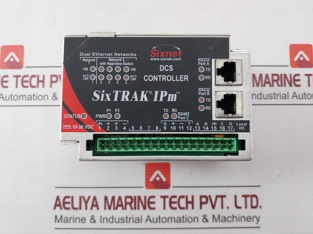 Sixnet St-ipm-6350 Dcs Controller Plc 30 Vdc At 175 Ma 60C Rev.1.12