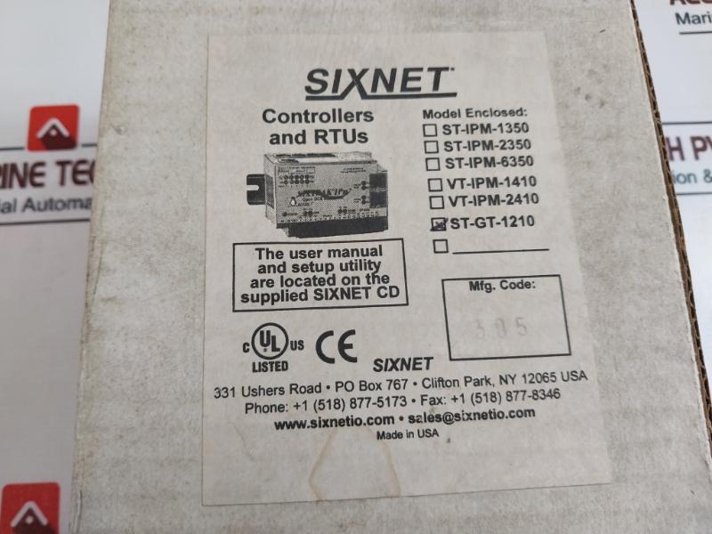 Sixtrak St-gt-1210 Input/Output Controller Rev 1.12