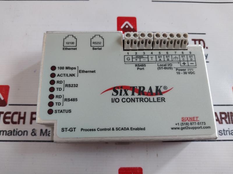 Sixtrak St-gt-1210 Input/Output Controller Rev 1.12