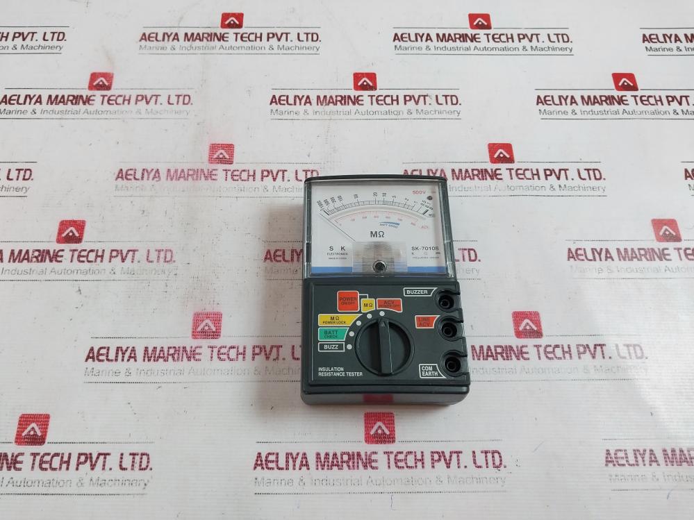 Sk Electronics Sk-7010s Insulation Resistance Tester 600acv 500v