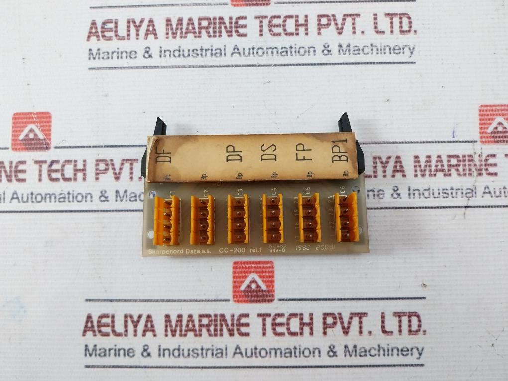 Skarpenord Cc-200 Printed Circuit Board Ncab 2 20091 94V