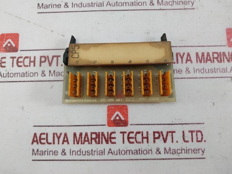 Skarpenord Data A.S. Cc-200 Printed Circuit Board Ncab 2 94V-0