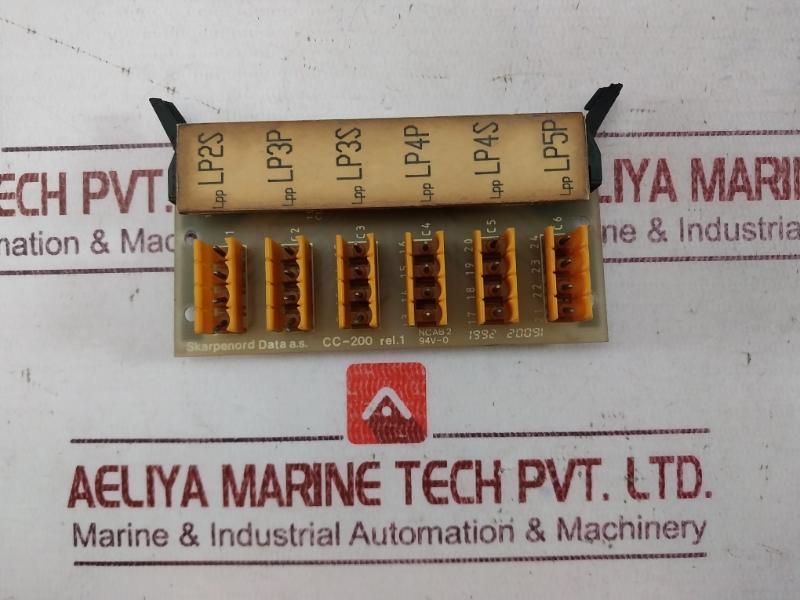 Skarpenord Data Cc-200 Printed Circuit Board 94V-0 Ncab2