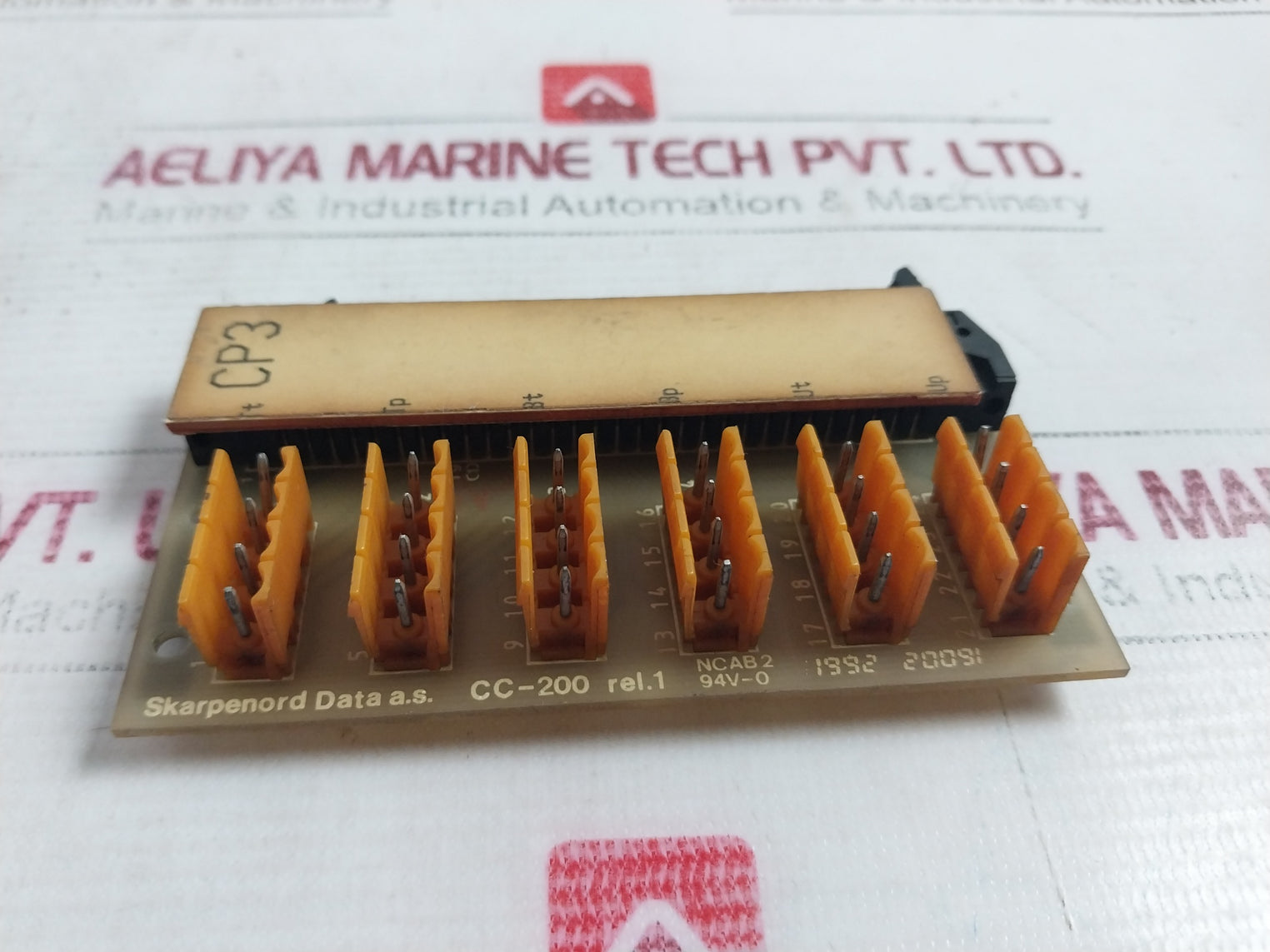 Skarpenord Data Cc-200 Printed Circuit Board 94V-0 Ncab 2