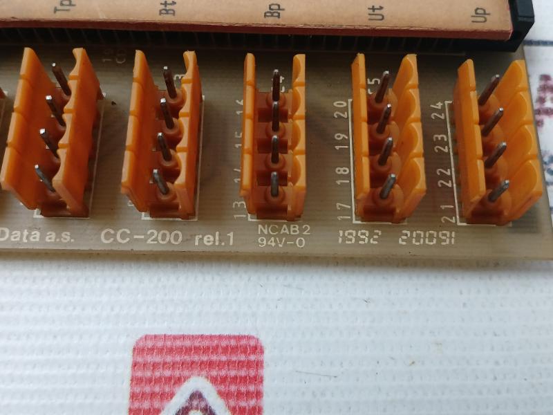 Skarpenord Data Cc-200 Printed Circuit Board Card Ncab2 94V-0