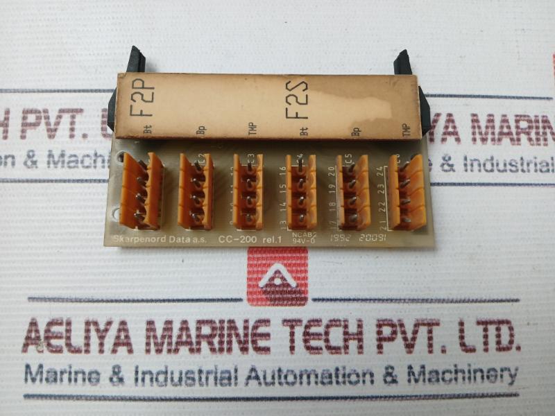 Skarpenord Data Cc-200 Printed Circuit Board Ncab2 94V-0