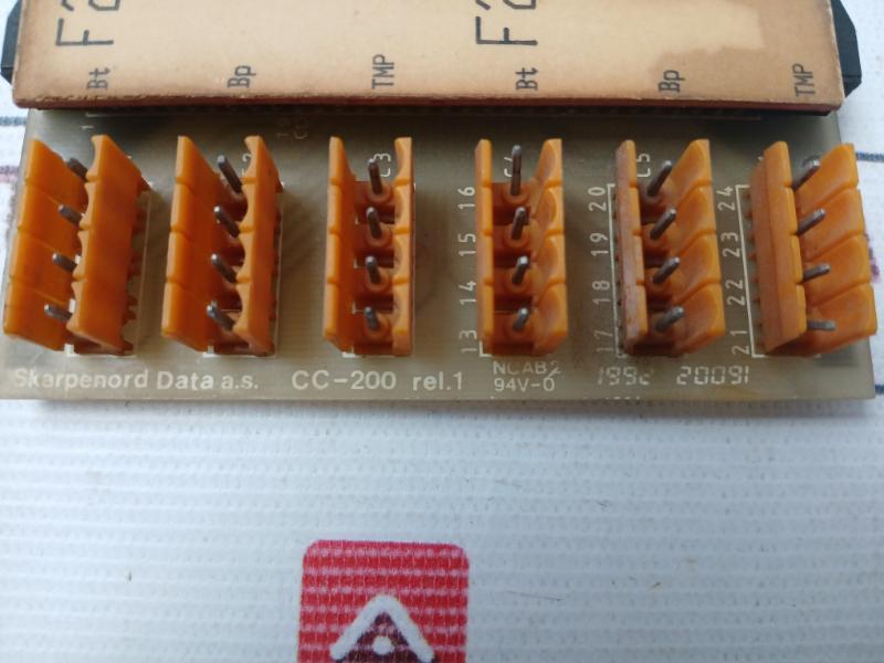 Skarpenord Data Cc-200 Printed Circuit Board Ncab2 94V-0