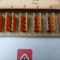 Skarpenord Data Cc-200 Printed Circuit Board Ncab2 94V-0