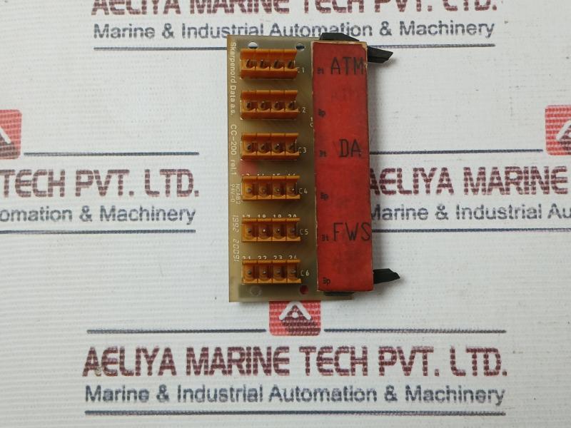 Skarpenord Data Cc-200 Printed Circuit Board Ncab2 94V-0