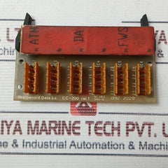 Skarpenord Data Cc-200 Printed Circuit Board Ncab2 94V-0 Used