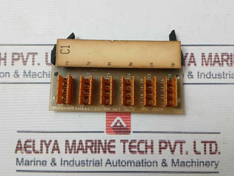 Skarpenord Data Cc-200 Printed Circuit Board Ncab2 94V-0