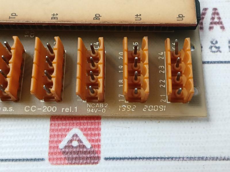 Skarpenord Data Cc-200 Printed Circuit Board Ncab2 94V-0