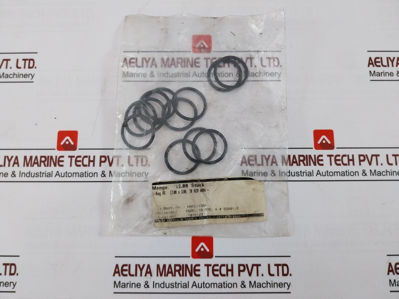 Skf 111881 O-ring Set 114238, 1126871, 390.00 X 10.00 70 Nbr, 48X3