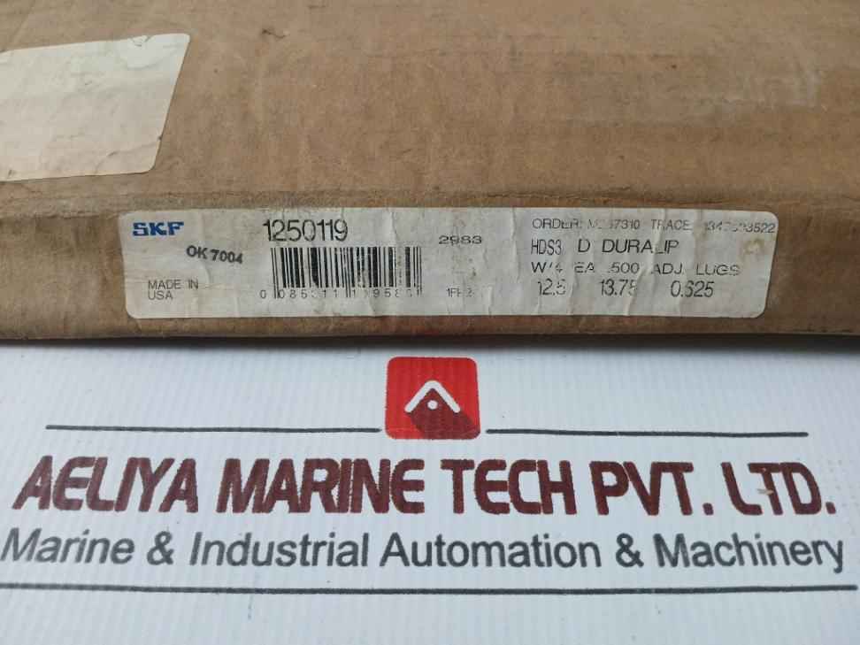 Skf 1250119 Seal Lip Hds3 D Duralip For Bull Gear 12.500 X 1.750 X 0.625