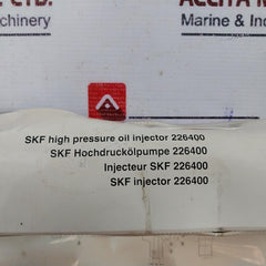 Skf 226400 Hydraulic Oil Injector