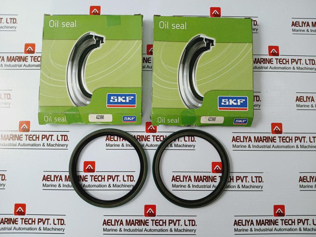 SKF 14018 Grease Seal - Rubber Covered, Spring Loaded, High Temp & Extreme Pressure Resistant